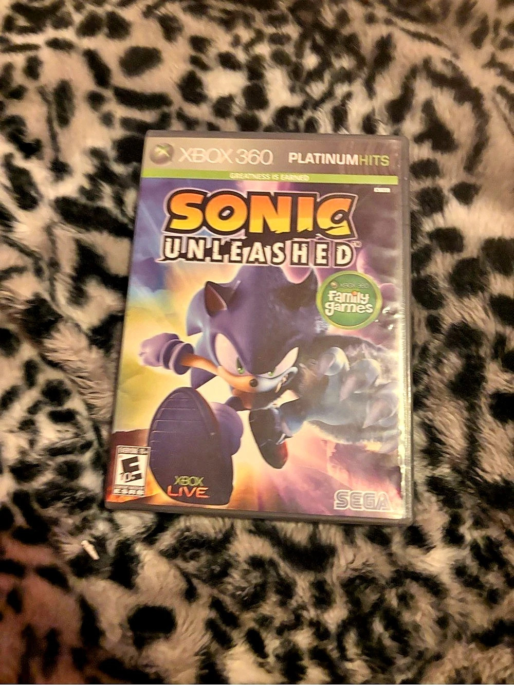 Sega Sonic Unleashed Xbox 360 Video Game